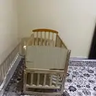 سرير أطفال خشب