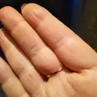 خاتم مطلي ذهب عيار 21 وحلق هندي كبير مطلي ذهب عيار 22