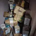 للبيع كراتين موز فاضي و تنكه زيت فاضيه