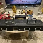 جهاز ليزر أربع عدسات شركة Laser show system