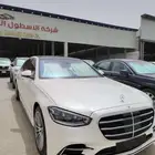 مرسيدس S500 2021 AMG اس 500 لون ابيض استخدام شخصي جفالي