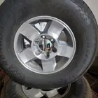4 جنوط باترول SE2 مقاس 18 و 4 جنوط fgمقاس 16