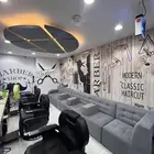 صالون حلاقة للتقبيل