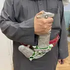 خنجر جنبية وتر حك الزراف صب فضة ابن شويل