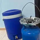 غاز محمول وترمس مياه كبير جدا للبيع