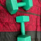 دمبل لليدين 2 كيلو قطعتين مستعمل نظيف جدا  dumbbell