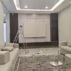 ديكورات داخليه خلفيات تلفاز سرير صفائح حجريه