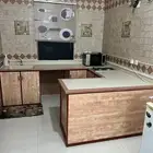 مطبخ عل شكل حرف J ذو جوده عاليه