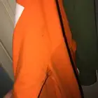 هودي مستعمل نظيف برتقالي XXL