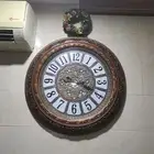 ساعة حائط جدارية دائرة كبيره قطرها 77سم