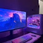 كمبيوتر العاب أبيض فخم Beautiful White Gaming PC