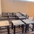 كراسي حديد للبيع بحالة جيدة