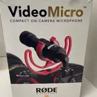 مايك R DE VideoMicro  رود فيديو مايكرو للكاميرات