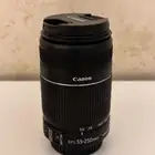 عدسة كانون   عدسة كانون 55-250mm   عدسة نظيفه