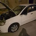 كيا ريو موديل 2012 لون ابيض مكينة 1200 سي سي