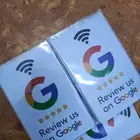 بطاقات تقييم قوقل NFC للمحلات
