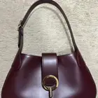 شنطة نسائية حمراء ماركة SANDRO