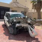 لاندكروزر مصدوم