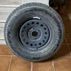جنط مع الكفر مقاس 265  70 جمس