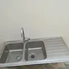 مجلى مغسله مع الخلاط
