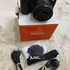 كاميرا سوني ZV-E10   عدسة سيجما sigma 16mm f14 dc