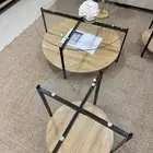 طاولة صاله مع خدمه