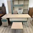 طقم مكتب مدير كبير مودرن فخم مع دولاب (يوم الوطني خصم خاص)