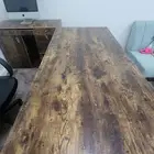 مكتب جديد ثلاث قطع وكرسي للبي
