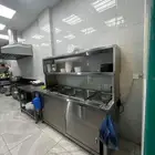 اثاث واغراض مطعم وبوفية للبيع