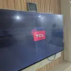 شاشة TCL 75 بوصة ( مكسوره )