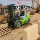 Zoomlion forklift for rent 3 ton
