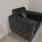 كنب للبيع رمادي انيق