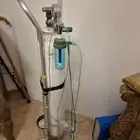 اسطوانات أكسجين طبي مع ساعة معايرة