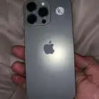 ايفون 15 برو ماكس 256 قيقا نظيف 87   مع كامل اغراضه