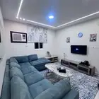 شقة مفروشة فاخرة غرفة وصاله