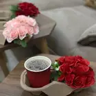 ورد وقهوه