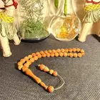 مسبحة كوك خشب طبيعي فاخر عدد 33 خرز