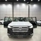 تويوتا لاندكروزر GXR L3 نزين سعودي 2025 ابيض - اسود