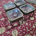 4 طاولات صغيرة ب 50 ريال فقط