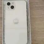 ايفون 13 128 جيجا ابيض البطارية 100 شبه جديد