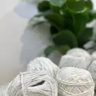 خيوط صوف صناعية مغزوله