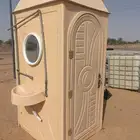 مخيم دورة مياه فيبر وخزان