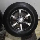 جنوط وكفرات باترول مستخدمه مقاس 9.00.17