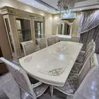 طقم طاولة طعام كلاسيك من مفروشات الصبان