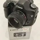 كاميرا Canon 5D Mark I مع عدسة 50mm فل فريم كلاسيكية
