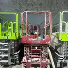 سيزر لفت للبيع من 8متر الى 18 متر كهرباء وديزل سيزرلفت