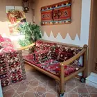 كرسي حوش حديد