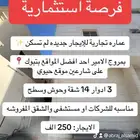 عمارة للإيجار او للاستثمار بمروج الامير جديده موقع حيوي