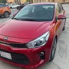 كيا ريو 2020 هاتشباك   أحمر