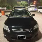 Toyota Corola Black 2009 Buraidah